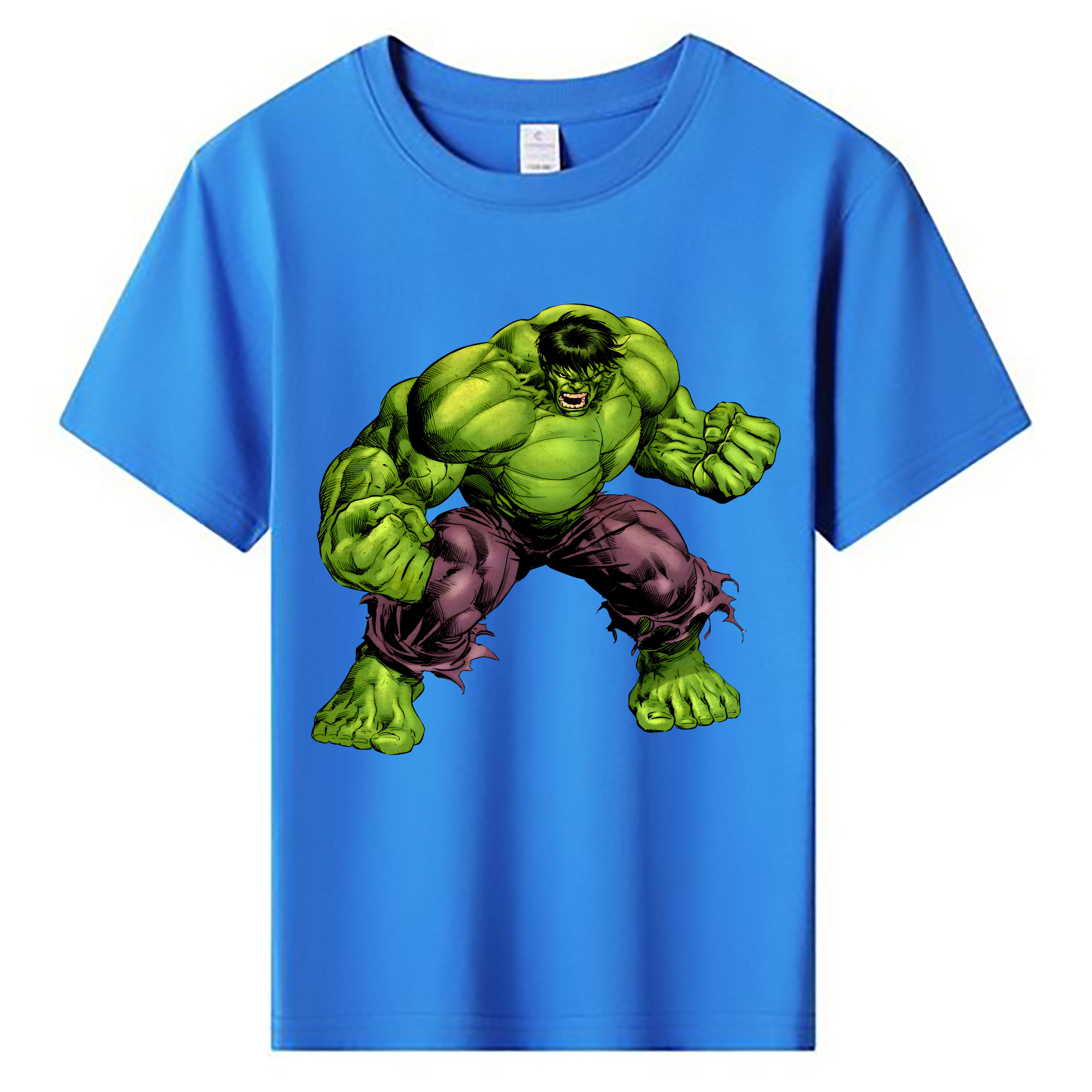 （画像用） アベンジャーズ The Avengers 綿100％キッズTシャツ（フロントプリント）
